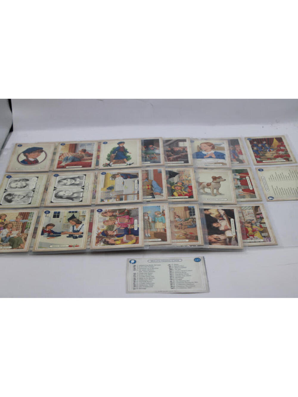 Molly's Trading Cards from The American Girls Collection, Set of 59 Cards